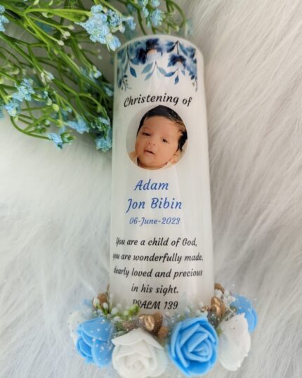 Baptism candle - 8