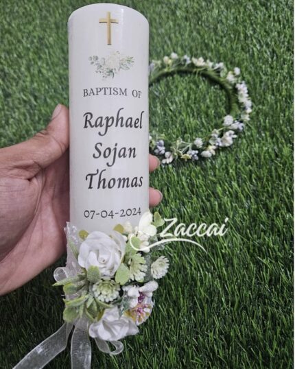 Baptism Candle - 9